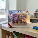 Amusement Park Maze Game for Kids – Wooden Montessori Learning Toy with Magnetic Stylus, Counting & Color Recognition, Fine Motor Skills, Focus & Problem Solving