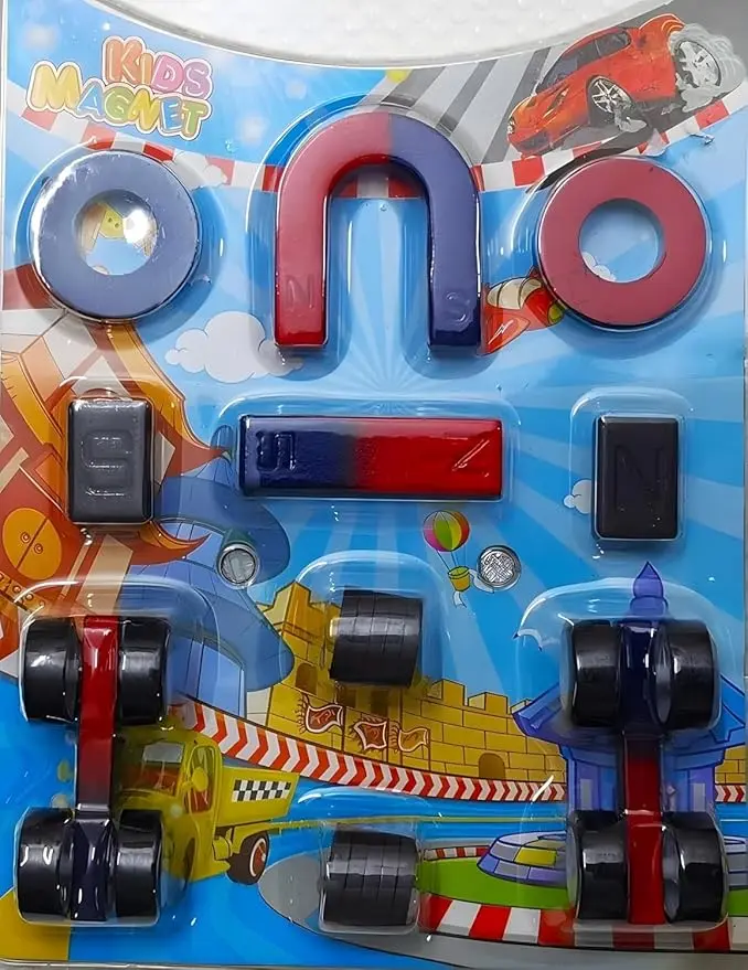 Magnetic Car, Magnet Set for Education Science Experiment, Magnet Tools Set for Kids