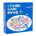 Magnetic Fishing Game with 33 Sea Animals, Magnetic Fishing Rod, Early Learning & Hand-Eye Coordination Montessori Toy