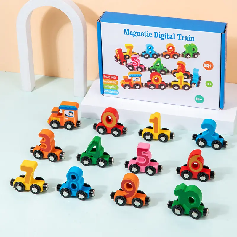 Magnetic Numbers Train